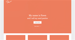 Desktop Screenshot of fawnfancybits.com